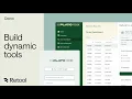 Retool External Apps Build dynamic tools