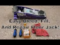How to Repair A Broken Floor Jack That Won t Lift
