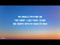 Priscilla Block - Just About Over You (Lyrics)