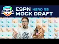 ESPN Fantasy Football Mock Draft 2025 10-Team PPR Breakdown Hero RB Strategy