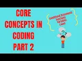 Programming Basic Concepts Part 2 Coding for kids Coding for beginners How to learn code 2020