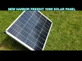 UPDATE what can it run New Harbor Freight 100 Watt Monocrystalline Solar Panel Item 57325