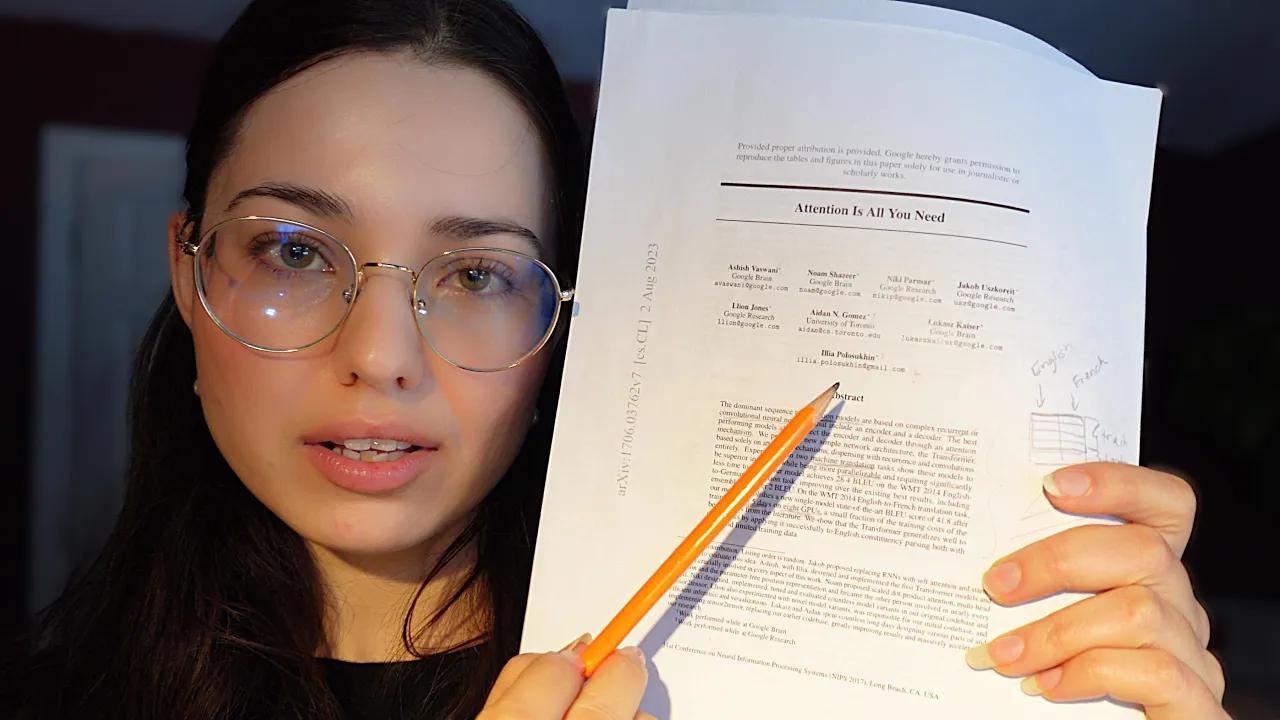 ASMR Deep Dive into the Transformer Paper