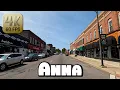 Driving Around Small Town Anna Illinois in 4k