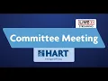 HART Joint Strategic Planning External Relations Finance and Audit Committee Meeting - 08 17 26