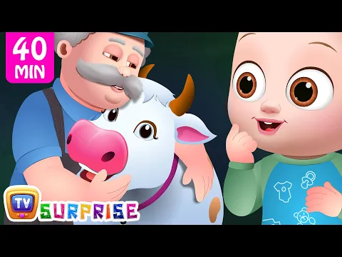 Download MP3 Old Macdonald Had A Farm - Farm Animals and Colors For Kids - ChuChuTV Surprise Eggs Learning Videos