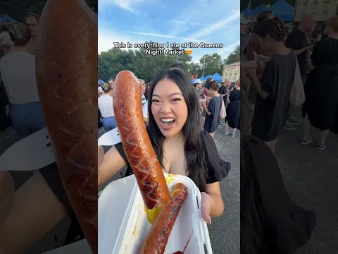 Everything I ate at the Queens Night Market for under $6! 🔥