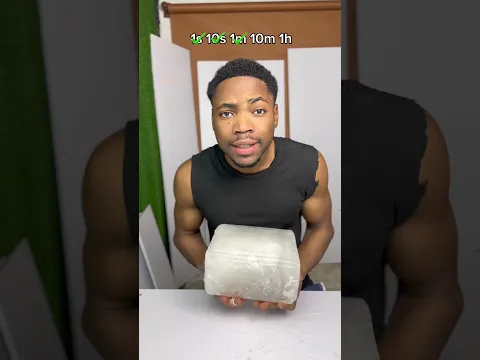 Quanto tempo consigo segurar o gelo?