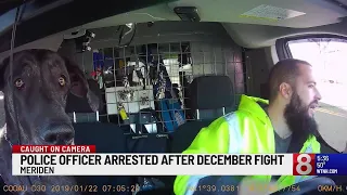 Meriden officer arrested in December after fight in Rocky Hill