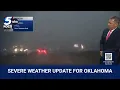 Tracking severe thunderstorms moving toward the OKC metro April 1 2026