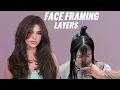 How to The FACE FRAMING LAYERS HAIRCUT FOR LONG HAIR Tutorial to Haircut to Suit Your Face