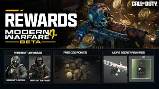 How to UNLOCK FREE Battle Pass COD Points SECRET MW4 BETA Rewards CLAIM ASAP