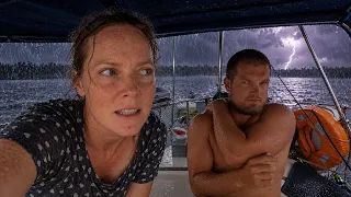 Trapped on our boat for 7 days!