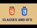 Html5 and Css3 tutorial for Beginners 20 Classes and ID S