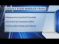 Child killed in ATV crash in Coshocton County
