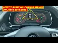 2021 Volkswagen Jetta Oil Reset