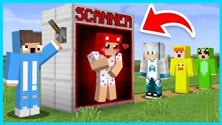 MIPAN & ZUZUZU SCAN X RAY TEMAN NYA UNTUK MENCARI RAHASIA DI MINECRAFT!