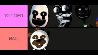 Making a FNaF Tier List