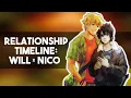 Relationship Timeline Nico di Angelo and Will Solace Percy Jackson Explained