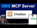 Send SMS with AI from ChatBox through your Android mobile