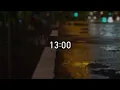 13 Minute Timer with Rain Sounds - Countdown Timer