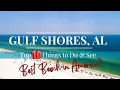 Top 10 Things to do and see in Gulf Shores AL