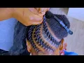 Learn how to Protective Flat twist cornrows epc 2 twist cornrows Majongoo Spirals JOYCEARTS 1