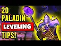 Top 20 Paladin Leveling Tips for WOTLK Classic