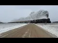 Winter in Michigan with Pere Marquette 1225 renumbered as the Chesapeake and Ohio 2699