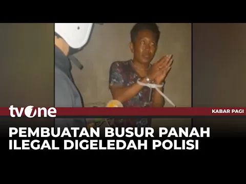 Penjaga Lahan Sengketa Dibekuk Lantaran Membuat Busur Panah Ilegal