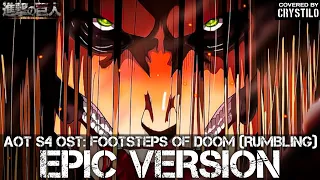 Attack On Titan S4 Part 2 Episode 5 OST Footsteps Of Doom Rumbling Theme EPIC VERSION 