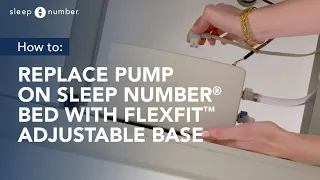 How To Replace Pump on Sleep Number Bed with FlexFit Adjustable Base