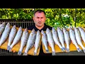 Download Lagu FISH with VEGGIES in a CAULDRON in the OPEN FIRE
