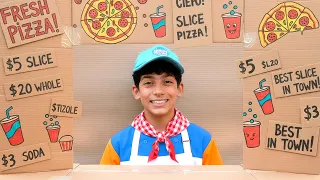 Jason Opens Cardboard Restaurant with Sara