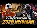 Who Will Win the 2026 Heisman My Predictions