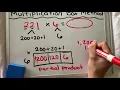 Multiplication Box Method aka Area Model