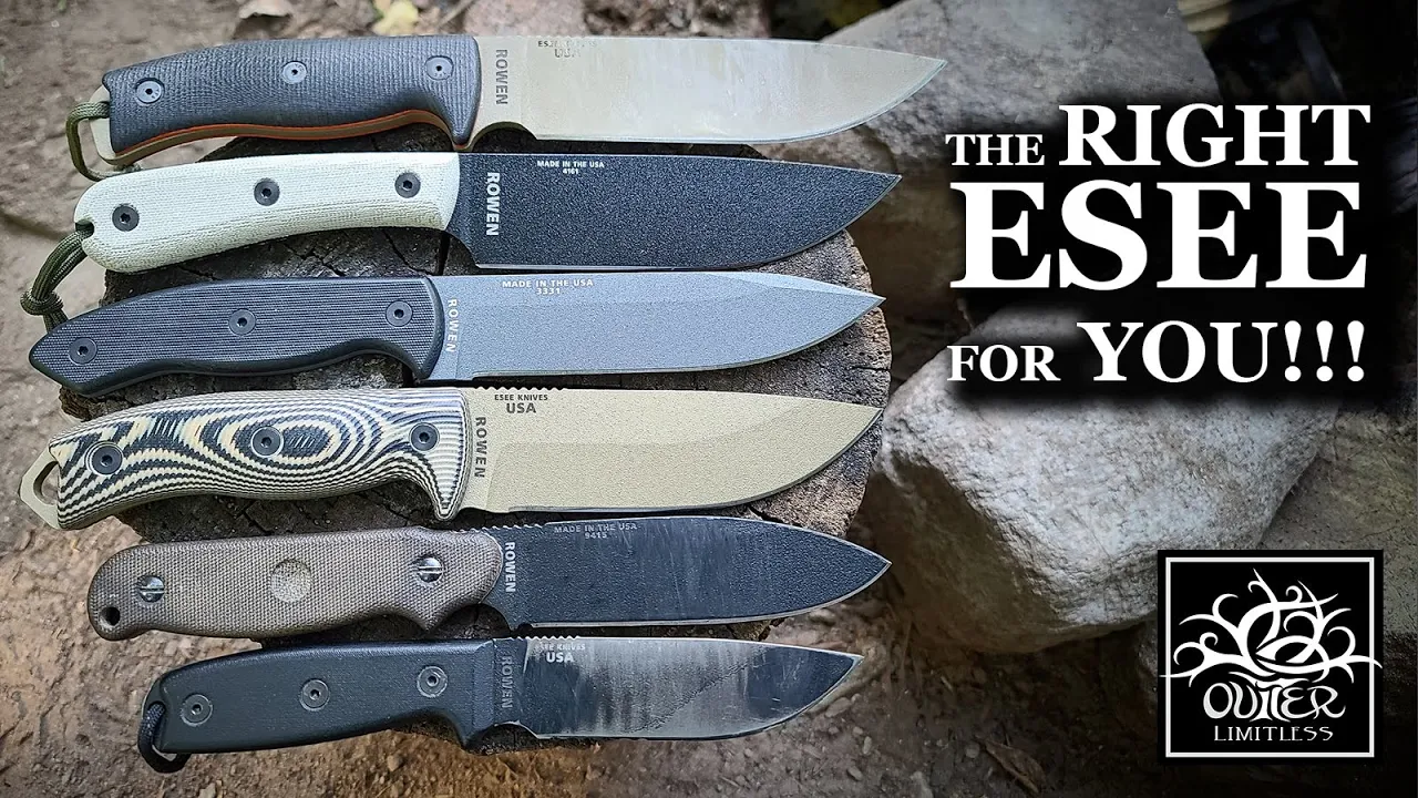 ESEE Knives: Picking the Right Knife for the Right Job - The Out of Doors Episode 7: video thumbnail