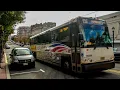 Front POV NJT Route 156 Englewood Cliffs via Park Avenue onboard a 2021 MCI D4500CT