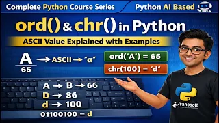 ord chr in Python ASCII Value Explained with Examples