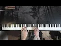 Opeth - The Drapery Falls [piano cover]