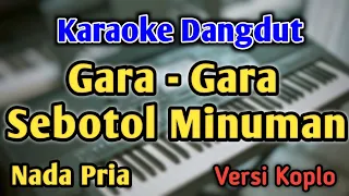 gara gara sebotol minuman karaoke nada pria cowok versi koplo shinta arsinta