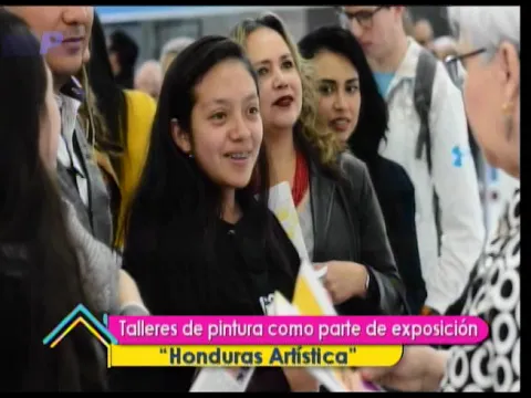Ser Mejores: Talleres de pintura como parte de exposición Honduras Artística