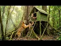Lagu Survival in the Jungle - Day 200: Building a Treehouse to Avoid Tiger Attacks