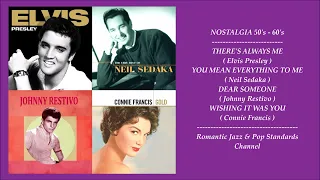 Download GREAT NOSTALGIA SONGS - THE 50's \u0026 60's ~ ELVIS PRESLEY/ NEIL SEDAKA/ JOHNNY RESTIVO/ CONNIE FRANCIS MP3