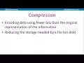 Compression intro - A Level Computer Science