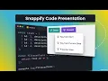 Snappify Code Presentation Present Code Like a Pro