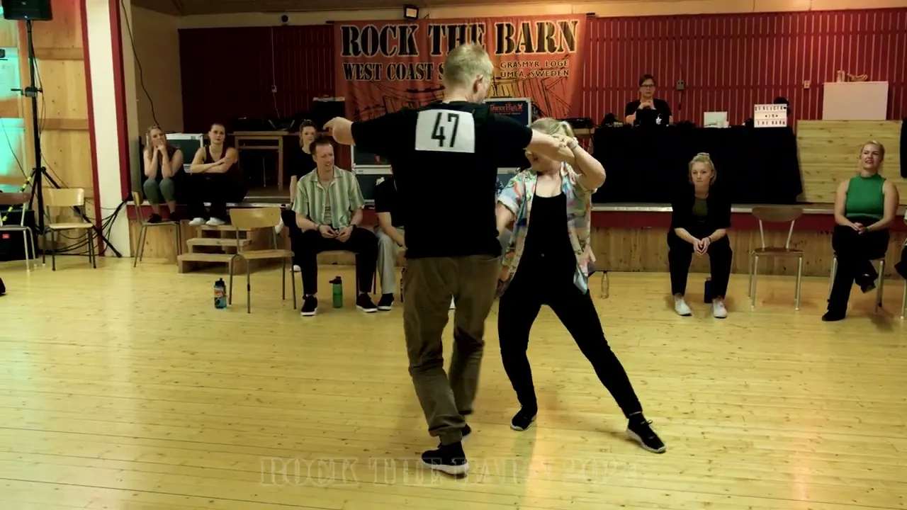 Tero Rahko & Matleena Haapalainen - 5th place Advanced Jack&Jill Finals - Rock The Barn 2024