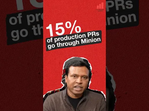 At Uber, 15% of PRs are from Minion