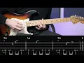 Red Hot Chili Peppers - Otherside (Guitar lesson with TAB) + Slane Castle Solo