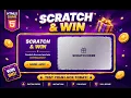 Scratch Win HTML5 Game - Responsive Scratch Card with Sound Animations